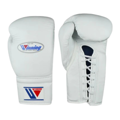 MS-600 Pro Boxing Gloves- White