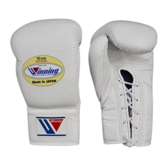 MS-600 Pro Boxing Gloves- White