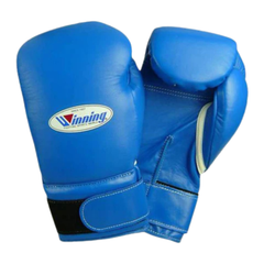 MS-300 Velcro Boxing Gloves- Blue