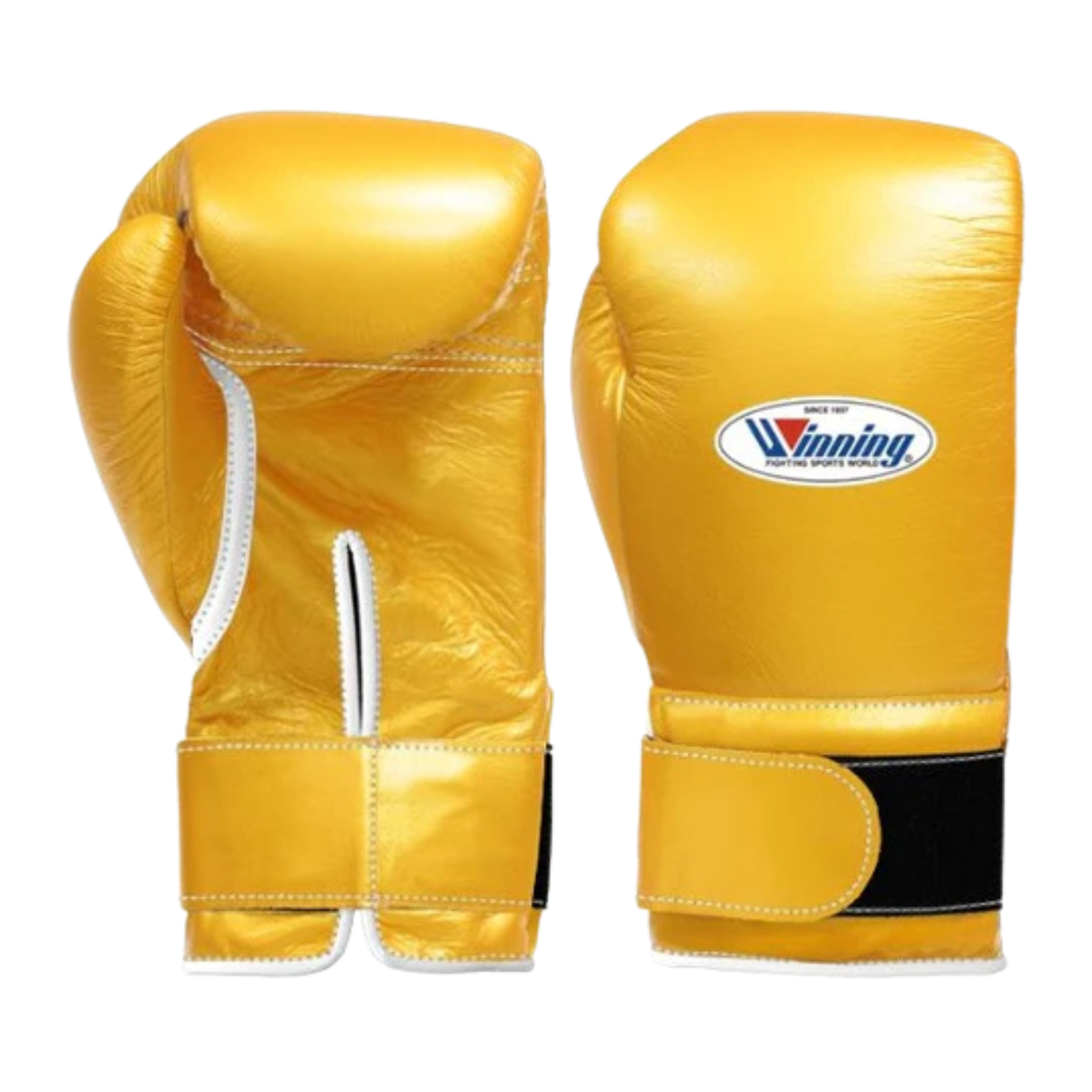 MS-300 Velcro Boxing Gloves- Gold
