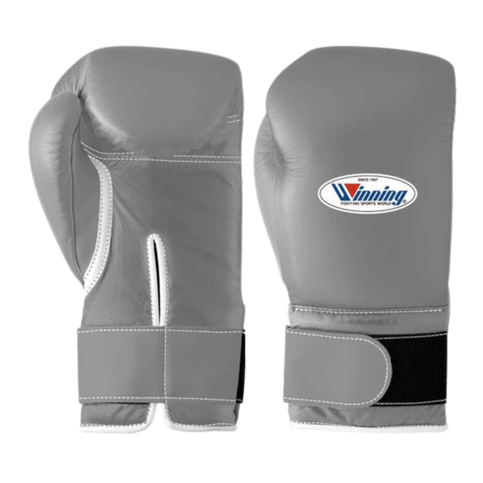 MS-400 Velcro Boxing Gloves- Grey