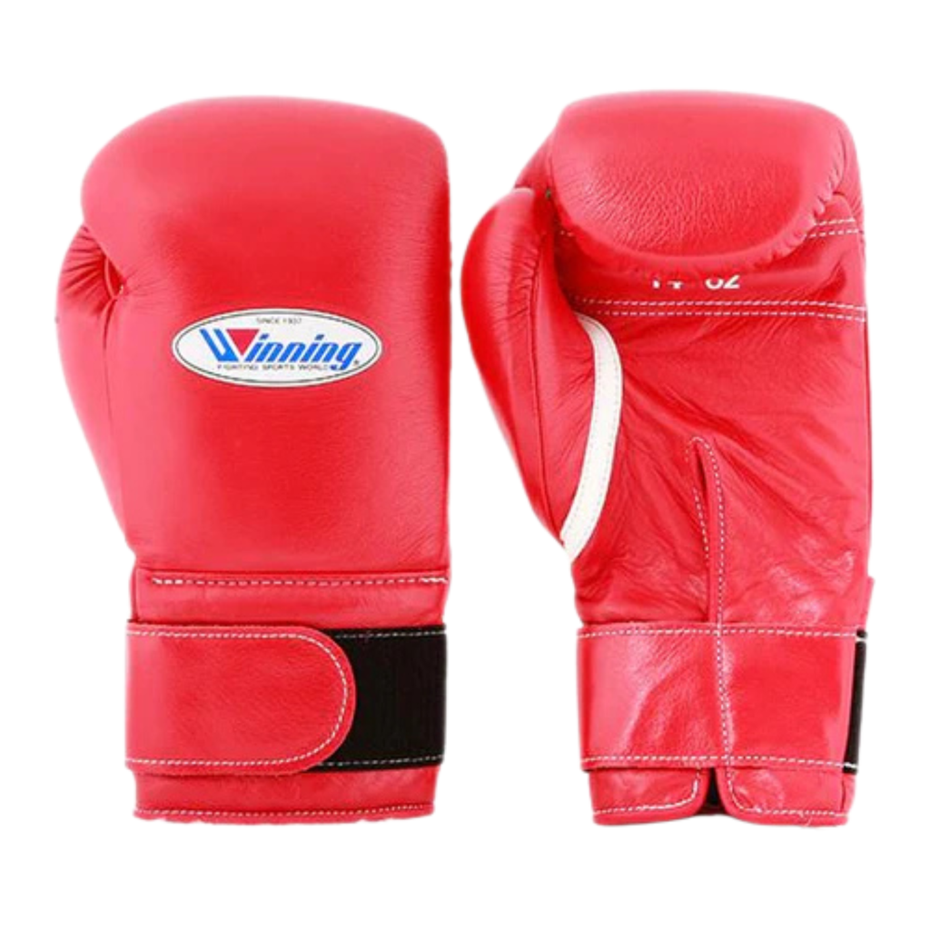 MS-200 Velcro Boxing Gloves- Red